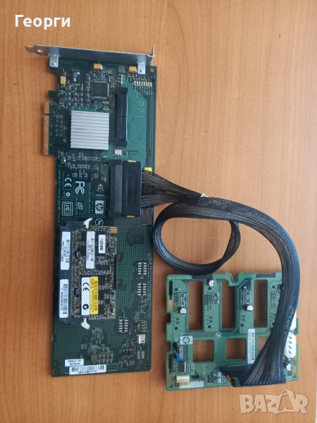 HP Smart Array 8 Ch. SAS RAID Controller HSTNM-B010 128MB, снимка 1