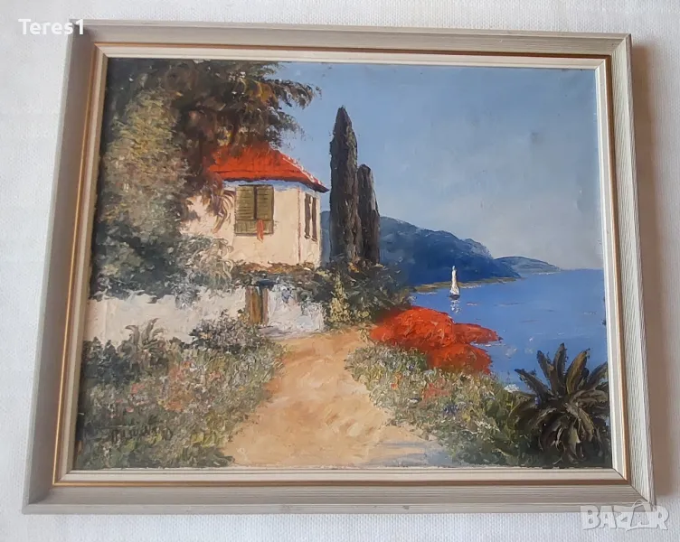 Картина масло върху платно., снимка 1