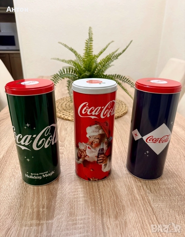 3 броя коледни кутии на Кока Кола, снимка 1