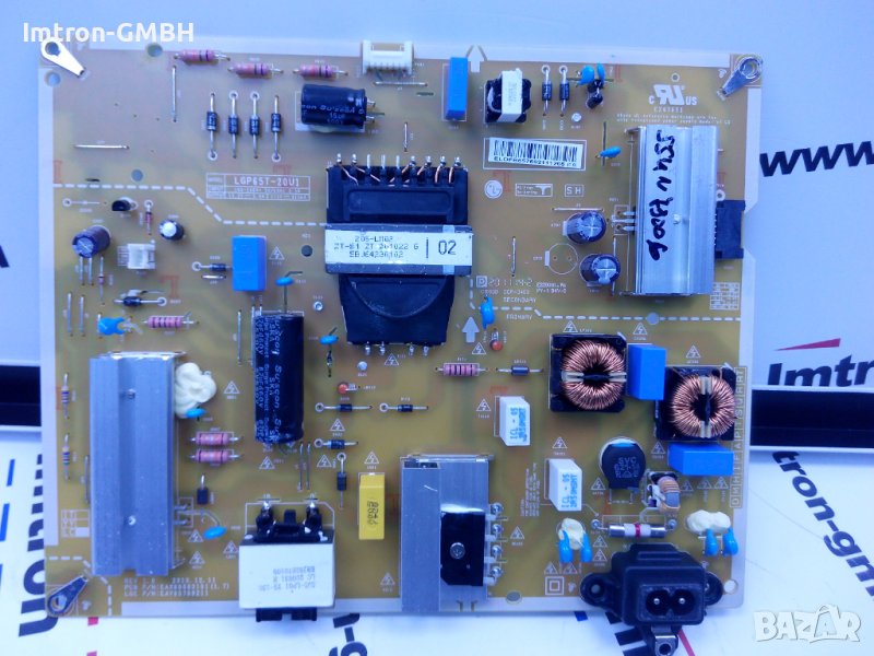 Захранване Power Supply Board LGP65T - 20U1 / LG 55UN73006  EAX69083101(1.7) , снимка 1