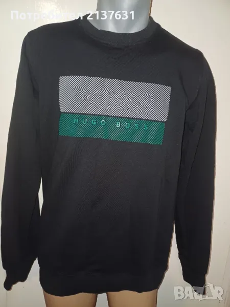 ЧЕРНА ФЛАНЕЛКА BOSS , снимка 1