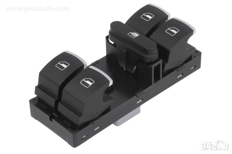 Vw Golf 5 / Бутони за ел. стъкла с никел за Голф 5 - 4 ел. стъкла, снимка 1