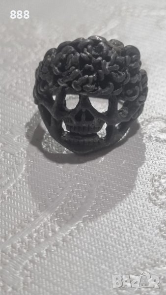 Пръстен череп , снимка 1