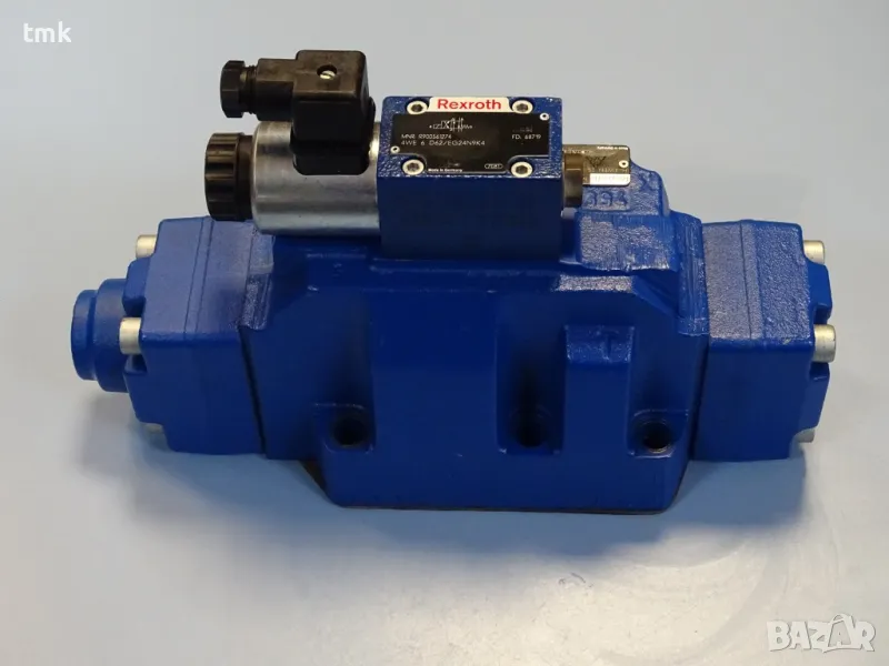 Хидравличен разпределител Rexroth 4WE6D62/EG24N9K4 Rexroth H-4WEH25C67 control valve, снимка 1