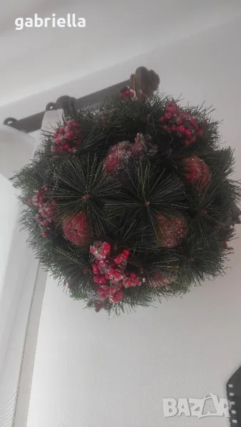 Украсена Коледна топка , снимка 1