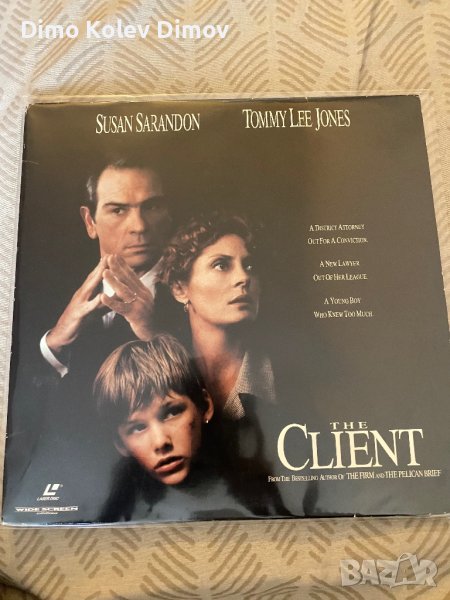 Laserdisc “The Client” NTSC , снимка 1