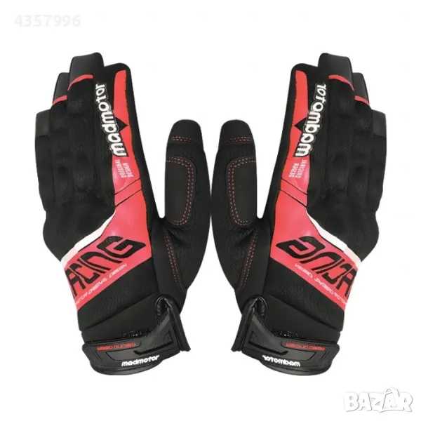 Ръкавици мото PA1022, M, L, XL и XXL, 2 бр в к-т, Червени, снимка 1