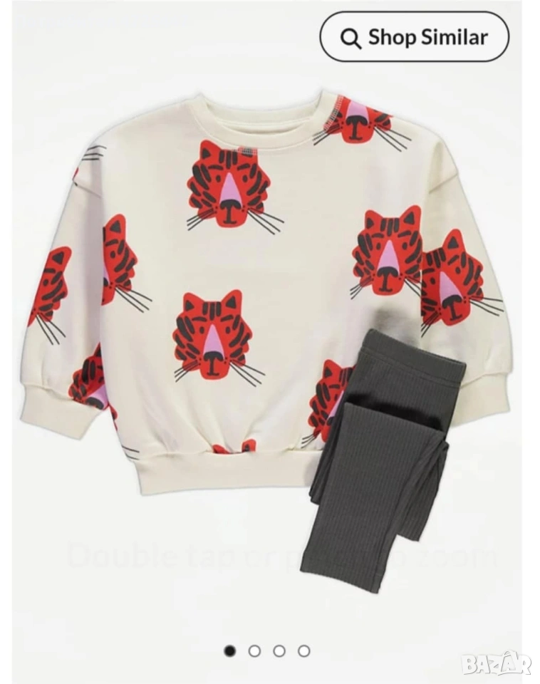 комплект блуза с клинче , снимка 1