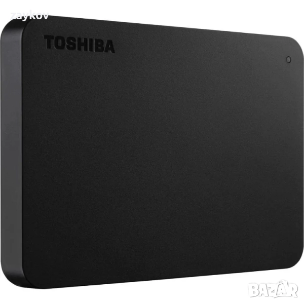 Преносим външен твърд диск Toshiba 2TB Canvio Basics, USB 3.2. Gen 1, черен, снимка 1