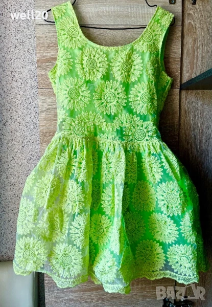 Къса дантелена рокля, снимка 1