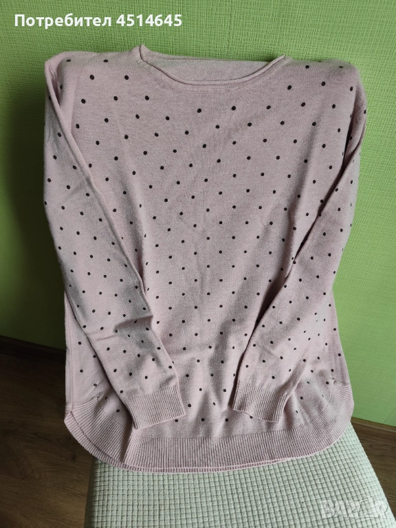 Блуза цвят пепел от роза р-р М, снимка 1