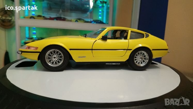 Метални колички 1:18 Ferrari 365 GTB 4 Daytona 1969 г, снимка 1