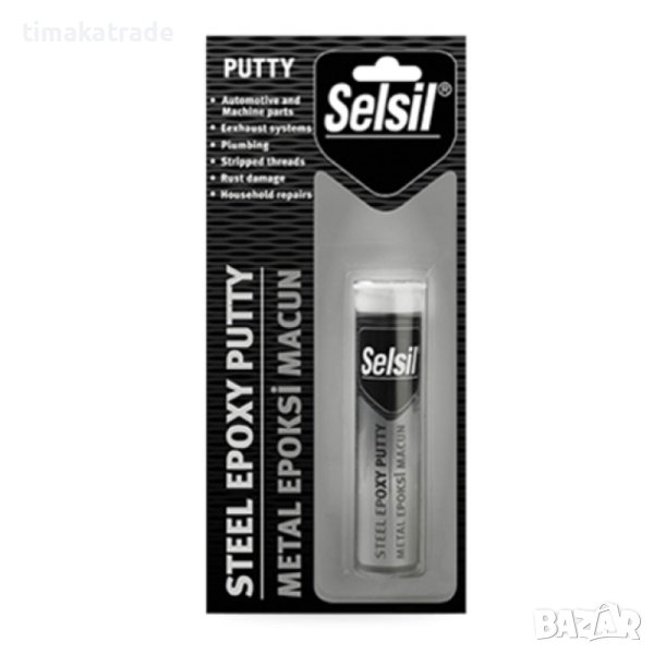 STEEL EPOXY PUTTY Метал Епокси Маджун, снимка 1