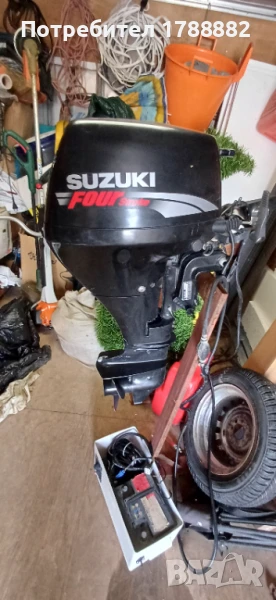 Извънбордов Сузуки 15кс 4т, снимка 1