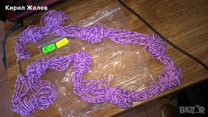 Винтидж колие Хиляди МЪНИСТА Ръчна изработка - 8389, снимка 1