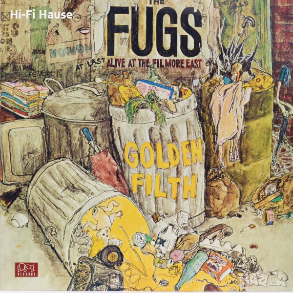 The Fugs–Golden Filth-Грамофонна плоча -LP 12”, снимка 1