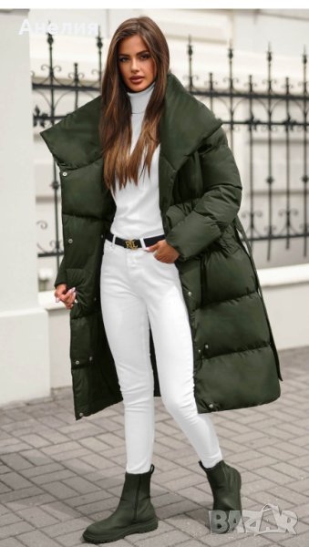 Дамско дълго яке, снимка 1