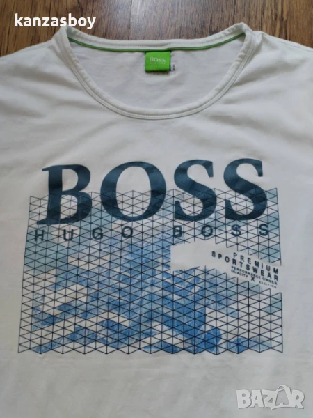 hugo boss green - страхотна мъжка тениска 2XL, снимка 1