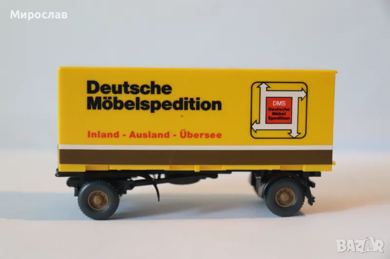 HERPA? WIKING? H0 1/87 РЕМАРКЕ КАМИОН МОДЕЛ КОЛИЧКА, снимка 1