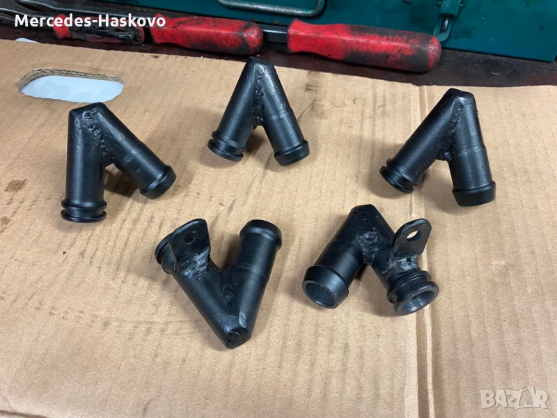 Метален Фланец(водно коляно) за W163 2.7cdi., снимка 1