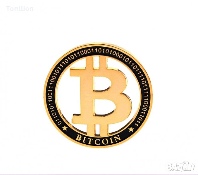 Възпоменателна Bitcoin монета, снимка 1