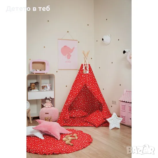 Палатка игу червени звезди, снимка 1