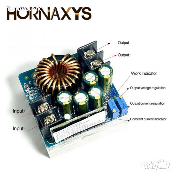 ПРОМОЦИЯ 15А DC-DC 400W понижаващ високоволтов MPPT контролер 400W Step Down  Converter DC 10V-60V  , снимка 1