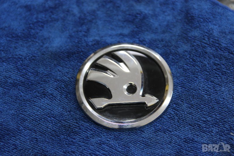 Задна емблема Skoda CitiGo (2012-2017г.) Шкода / 1ST853630C / емблема заден капак / 1ST 853 630 C , снимка 1