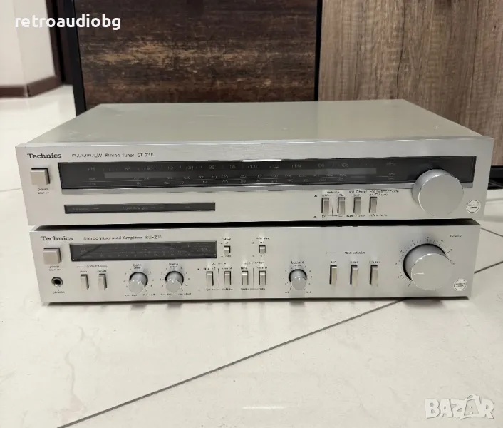 🔊Ретро аудио сет TECHNICS усилвател SU-Z11 + Тунер ST-Z11L - Made in Japan🔊, снимка 1