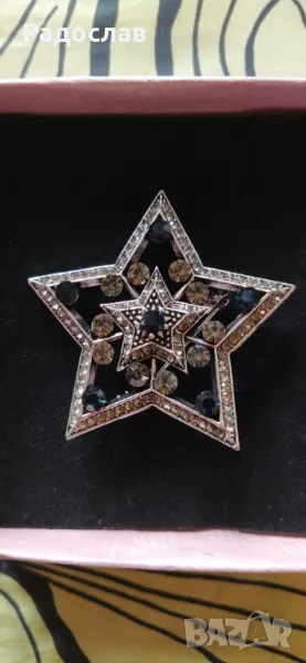 брошка Звезда, снимка 1