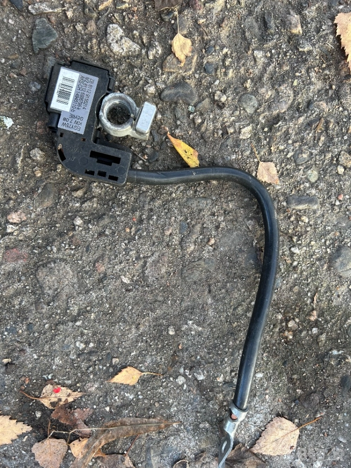 минусова клема BMW IBS X5 E70 6986795 9155214 акумулатор , снимка 1