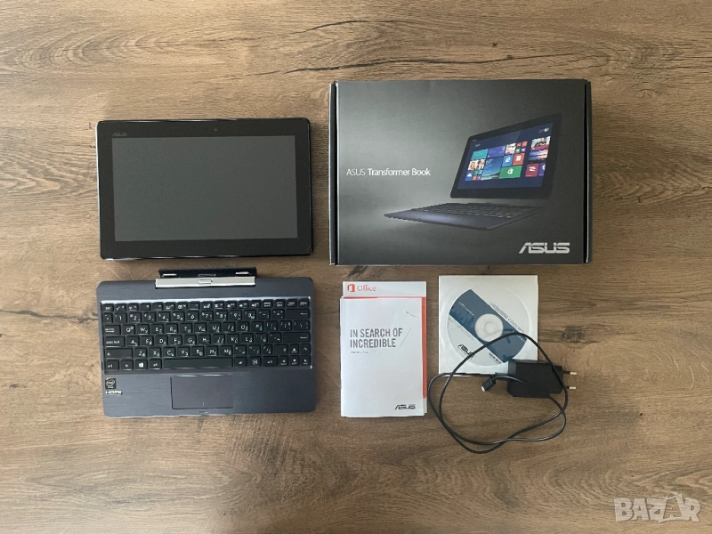 Лаптоп Таблет 2 в 1 ASUS Transformer Book T100 Ноутбук, снимка 1