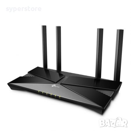 Безжичен Рутер TP-Link Archer AX20 AX1800 Wi-fi 6 2-лентов безжичен рутер за дома и офиса, снимка 1