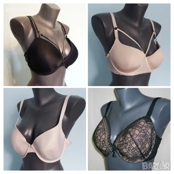 Четири различни броя / Луксозен сутиен "Sapph.", "Simone Perele", "Triumph" и "C&A" , снимка 1