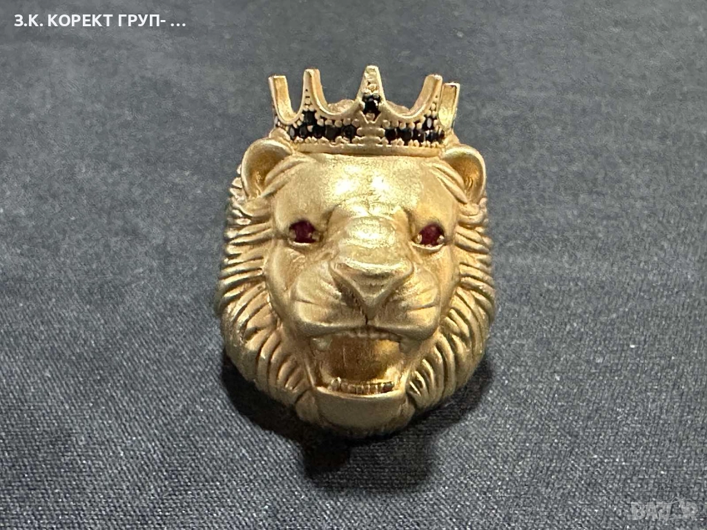 Златен пръстен 14к, 13,34гр, снимка 1