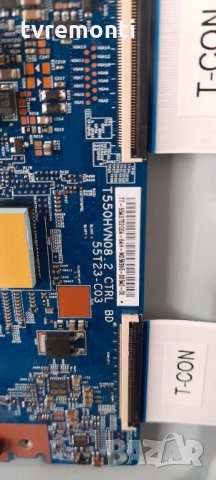T-CON(43H) 55.43T02.C04,T550HVN08.2 CTRL BD 55T23-C03 , снимка 2 - Части и Платки - 32889994