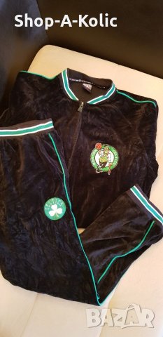 Vintage Grail NBA OUNK BOSTON CELTICS Fleece Tracksuit