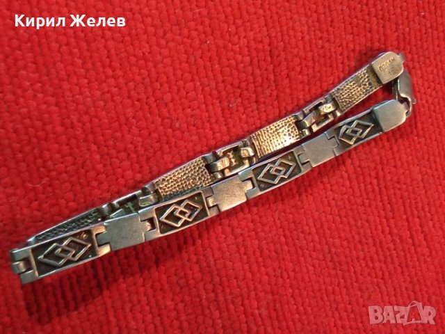 СТАРА МАРКОВА СРЕБЪРНА ГРИВНА СРЕБРО 925 СТИЛНА ОРНАМЕНТИКА ОКСИДАЦИЯ 43773, снимка 4 - Гривни - 44723451