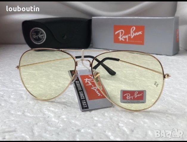 Ray-Ban RB 3026  прозрачни слънчеви очила Рей-Бан авиатор, снимка 4 - Слънчеви и диоптрични очила - 28365719