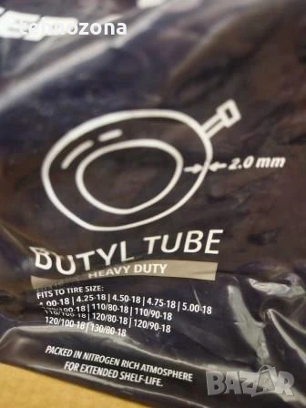 Вътрешна мото гума 4.00/4.25/4.50/4.75/5.00-18 TR6 BR Mitas - ДЕБЕЛИНА 2мм, снимка 3 - Части - 50808044