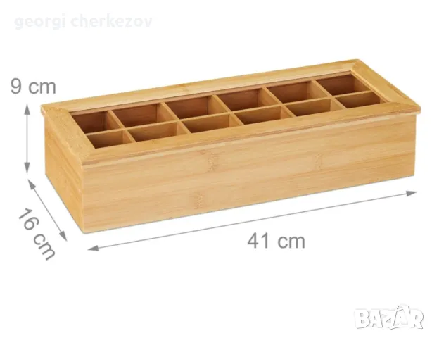 Кутия за чай, снимка 3 - Други стоки за дома - 49008240