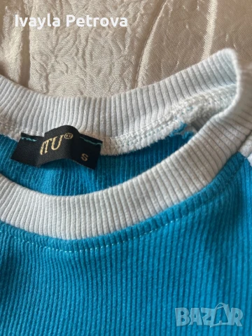 Дамска блуза размер S, снимка 2 - Тениски - 50631153