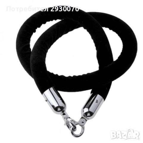 Колчета за ограждане сребърни 2 броя с червено въже, ASED, снимка 6 - Обзавеждане за заведение - 52431747