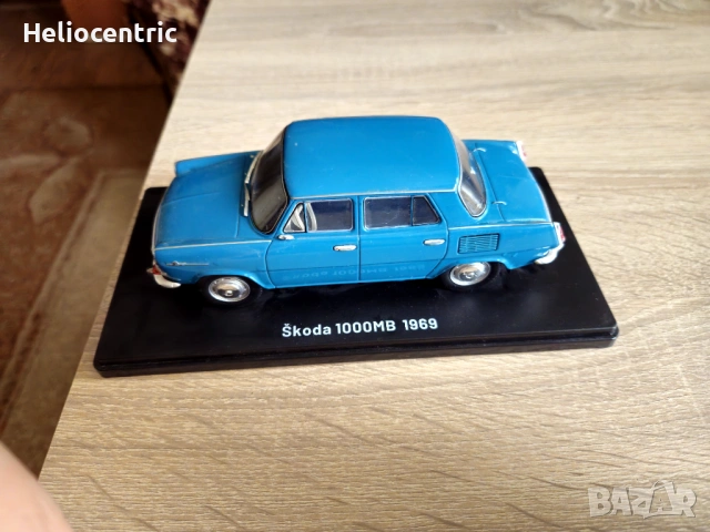 Шкода метална количка 1969 Мащаб 1:34, снимка 2 - Коли, камиони, мотори, писти - 53205890