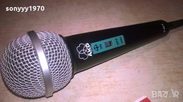 akg only akg-AKG MODEL D40S-профи микрофон-ВНОС ХОЛАНДИЯ, снимка 1 - Микрофони - 27737062
