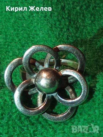 ФЛОРАЛЕН СРЕБЪРЕН ПРЪСТЕН ЦВЕТЕ 19448