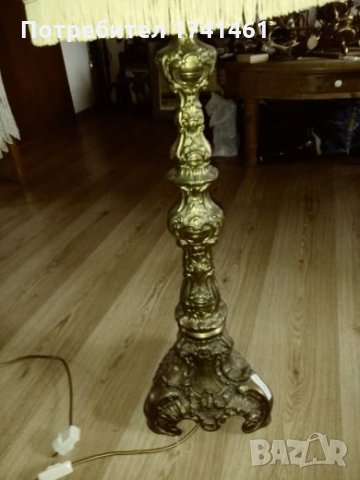 Масивна месингова нощна лампа, снимка 3 - Други - 28202245