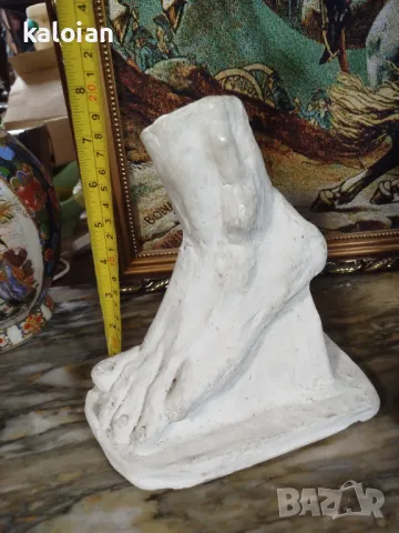 Керамична скулптура, авторска творба с размери от снимките. Цена 70 лв. Пълен склад с антикварни кра, снимка 1