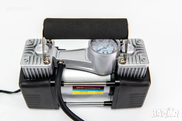  СУПЕР МОЩЕН Двубутален компресор Циклон, снимка 9 - Аксесоари и консумативи - 51542371