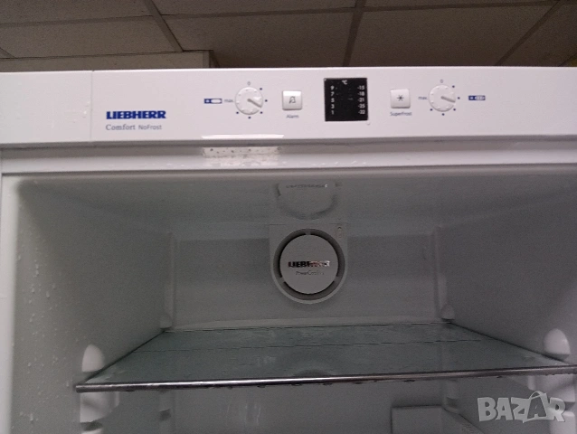 Комбиниран хладилник с фризер Liebherr No Frost с две години гаранция!, снимка 4 - Хладилници - 53207553